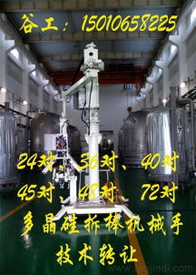 供應(yīng)500kg大力神型 多晶硅拆棒機械手技術(shù)轉(zhuǎn)讓價格 廠家 圖片