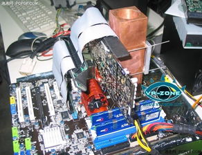 富士康展示創新散熱方案 銅炮超頻技術結合CPU GPU一體散熱與轉接卡轉接線集成